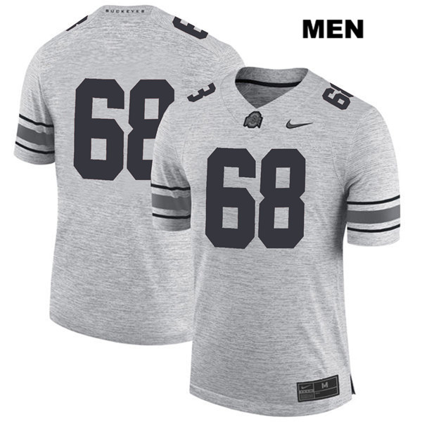 Ohio State Buckeyes Men's Zaid Hamdan #68 Gray Authentic Nike No Name College NCAA Stitched Football Jersey KN19X04OS